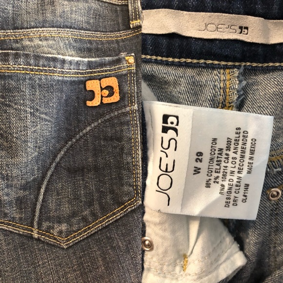 👖JOES jeans dark shorts with fringe raw edge - Picture 3 of 3